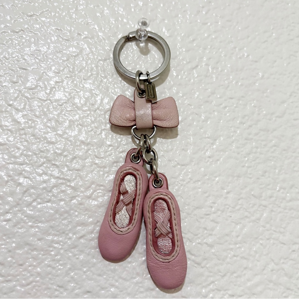 HTF RARE Coach Ballerina Keychain
